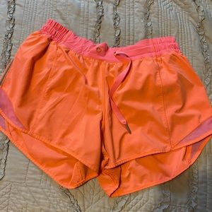 Lululemon orange shorts